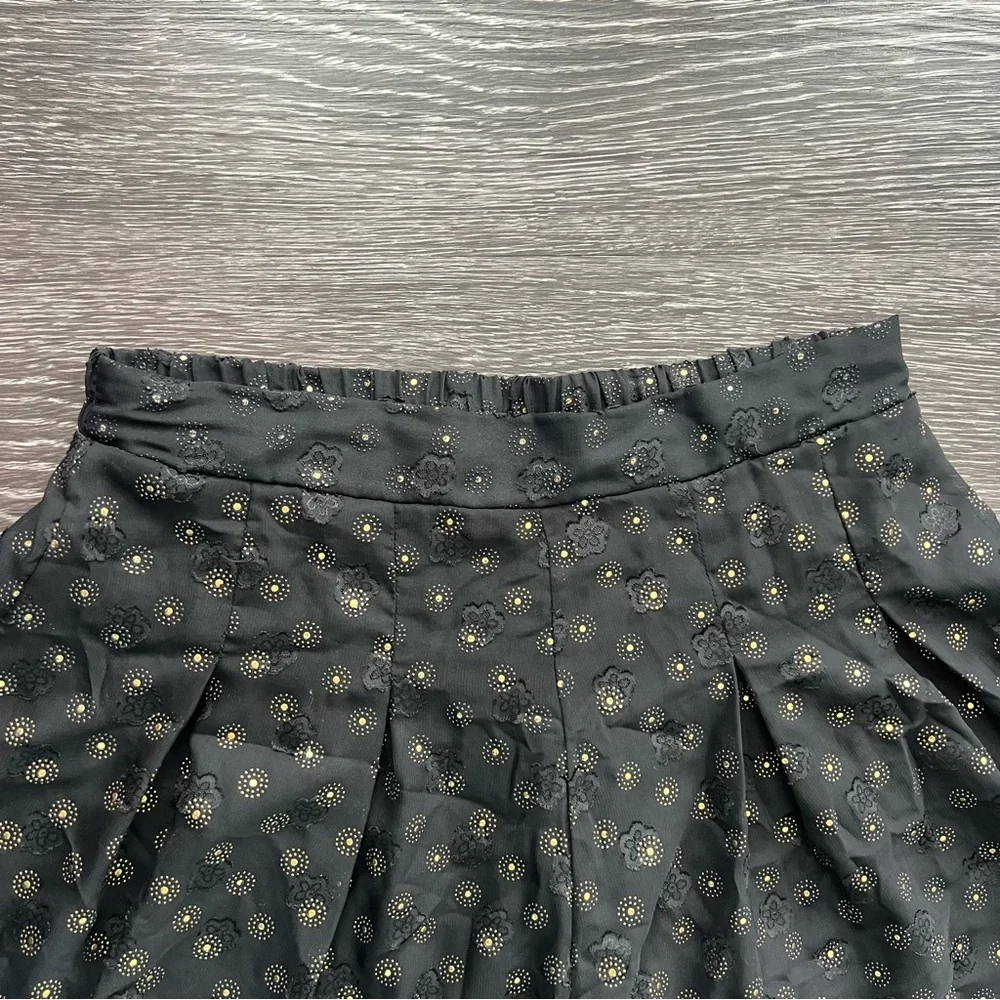 Lucy in the Sky Picnic Pretty Black Chiffon Shorts